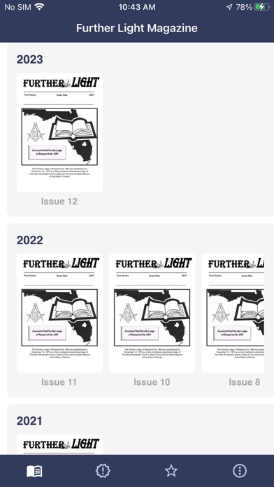 Further Light Magazine Screenshot