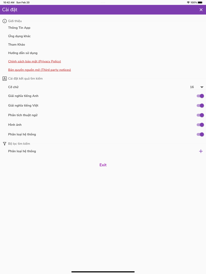 Từ Điển Phục Hồi Chức Năng