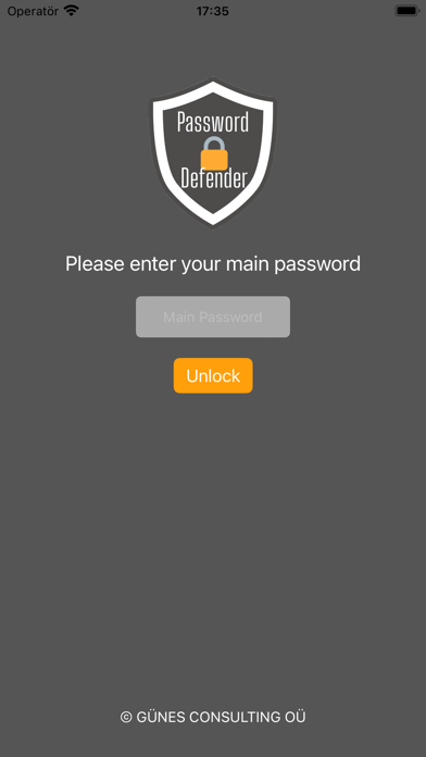 Password Defender Screenshot