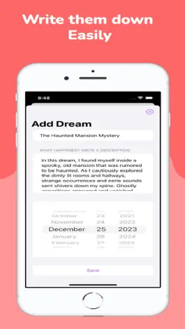 Game screenshot Dream Journal - Interpretation hack