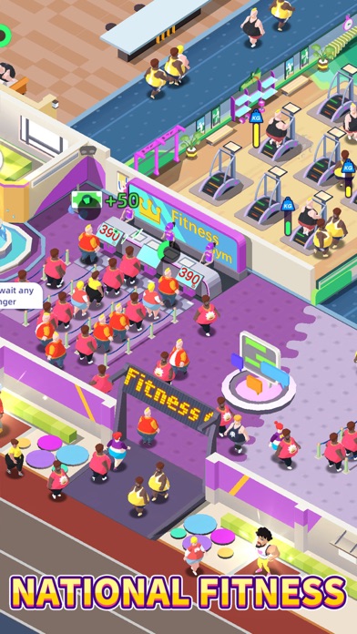 Fitness Club Tycoon-Idle Game Screenshot