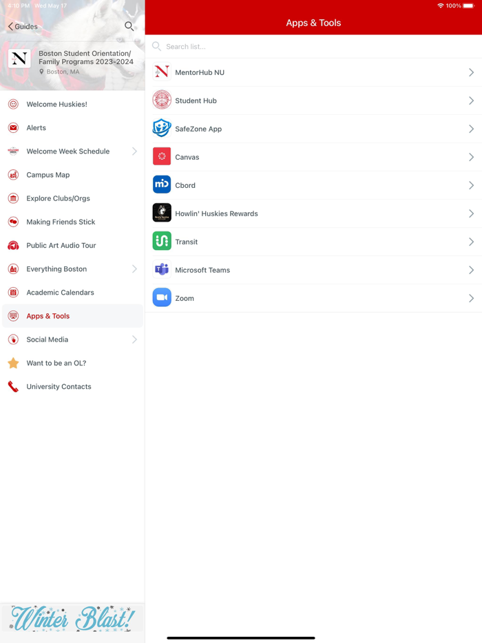 Northeastern Orientation