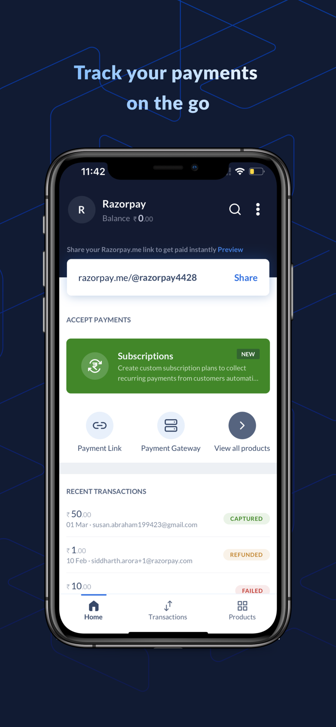 Razorpay - Accept Payments Now