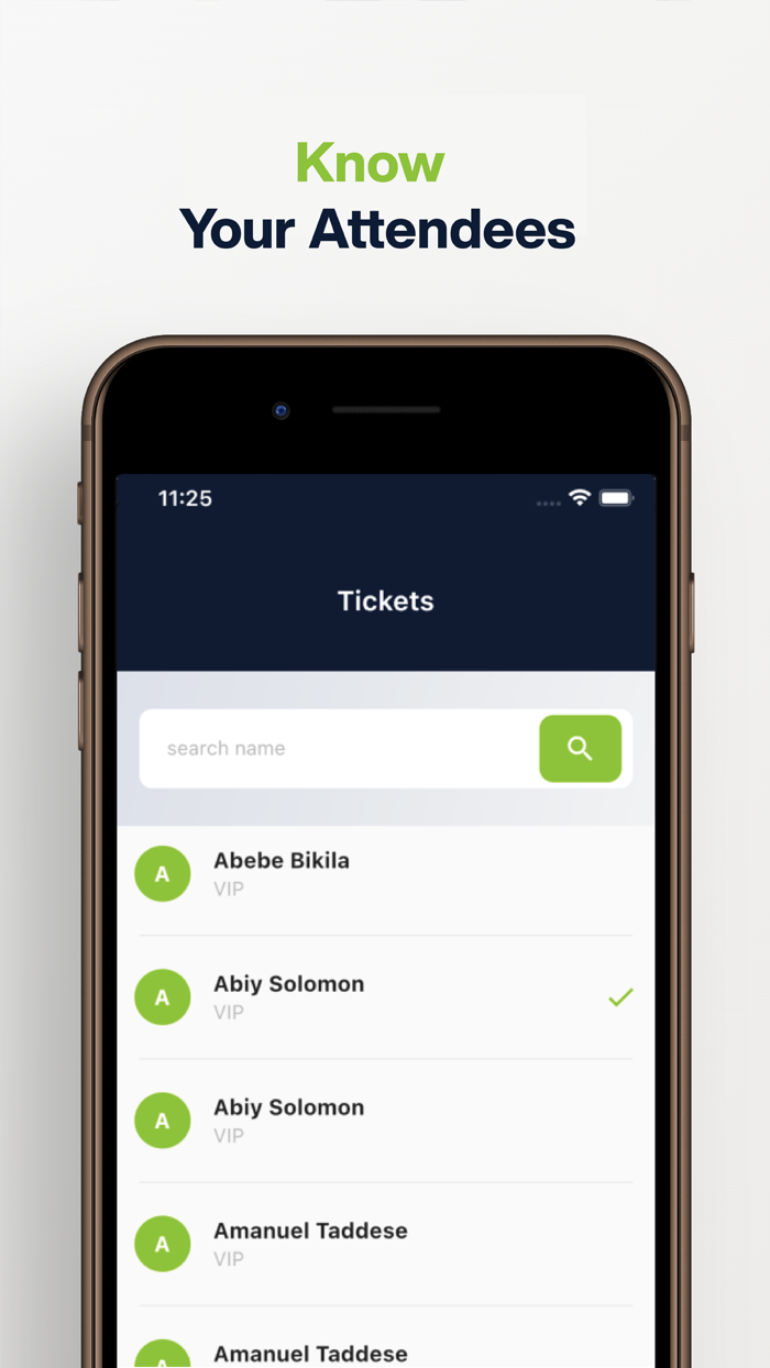 Chapa Events - Scan tickets