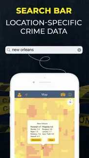 crime & place: stats n map app iphone screenshot 4
