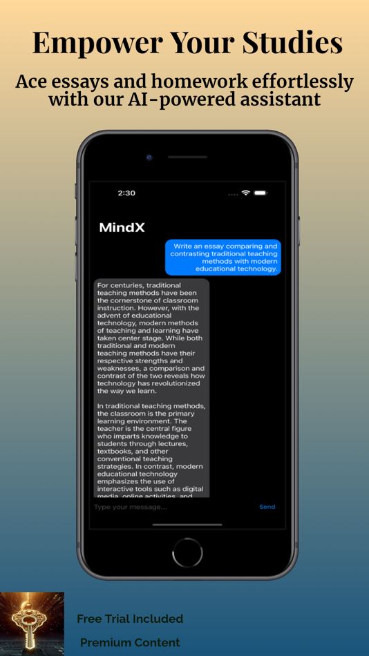 #1. MindX AI (iOS) 由: MACH MATRIX CORPORATION