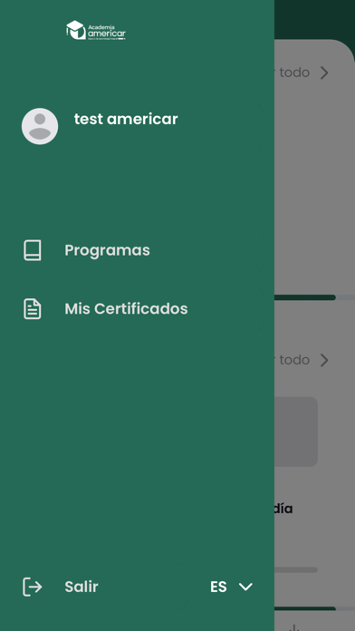 Academia Americar Screenshot