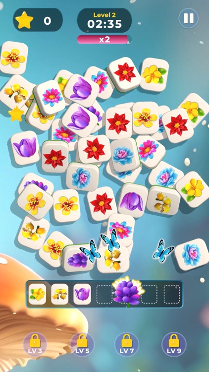 Mystical Flower Tiles screenshot-4