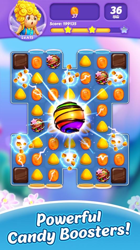 #2. Candy Charming-Match 3 Game (iOS) 由: 707 INTERACTIVE