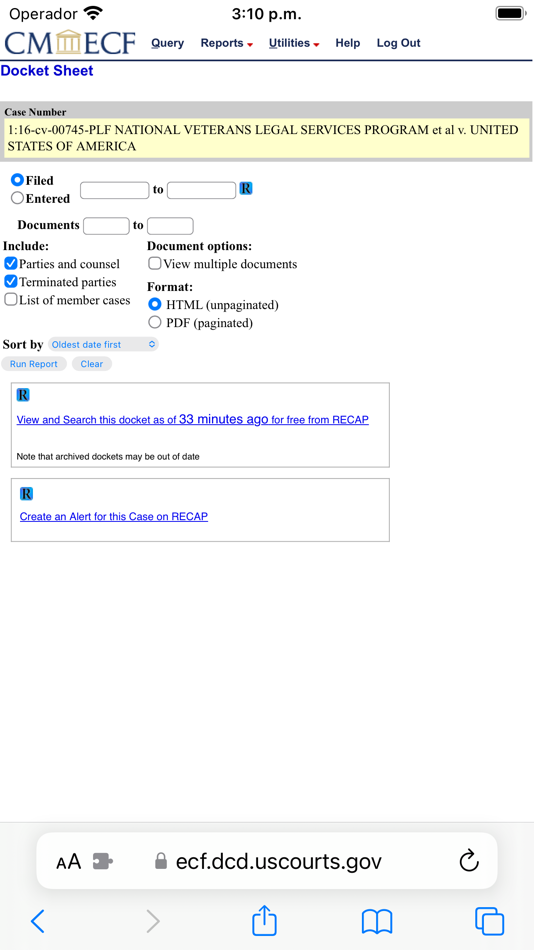#3. RECAP Uploader (macOS) Podle: Free Law Project