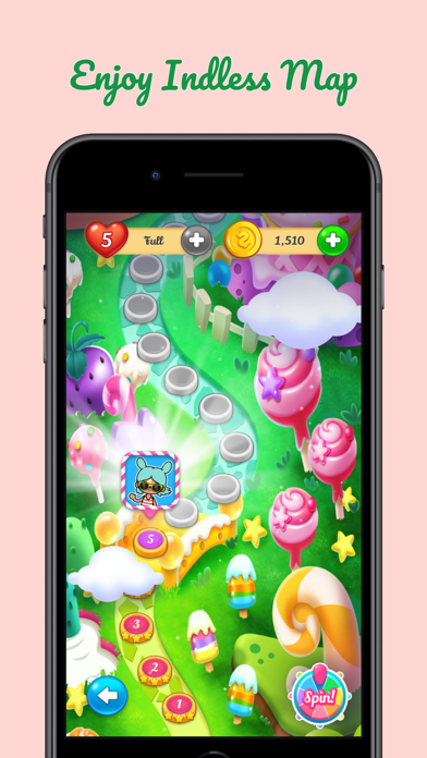 Tocca Land Candy Puzzle Screenshot