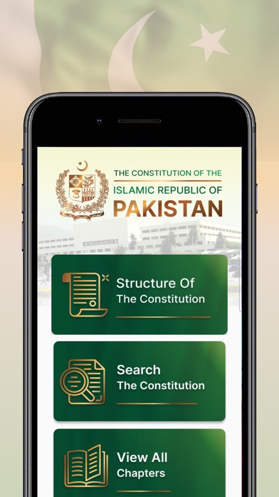 Constitution of Pakistan. Screenshot