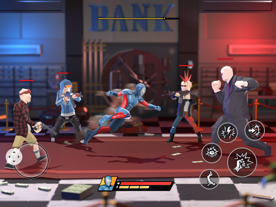 Iron Hero: Super Fighter iPad screenshot 5 - Games app