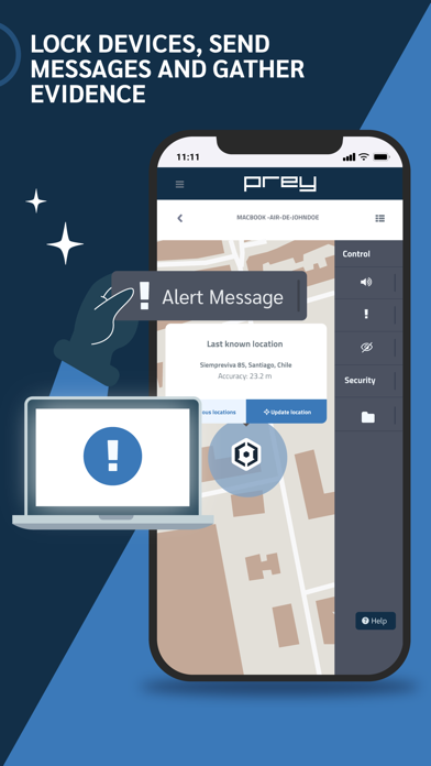 Prey Find My Phone & Securityスクリーンショット