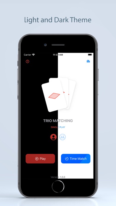 Trio Card Matching Screenshot