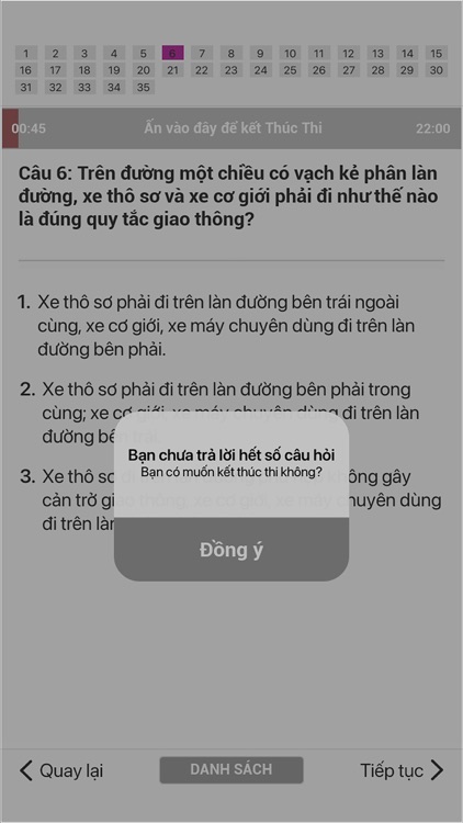 Lý thuyết lái xe 600 screenshot-8