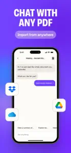 ChatPDF AI - Chat with any Doc screenshot #1 for iPhone