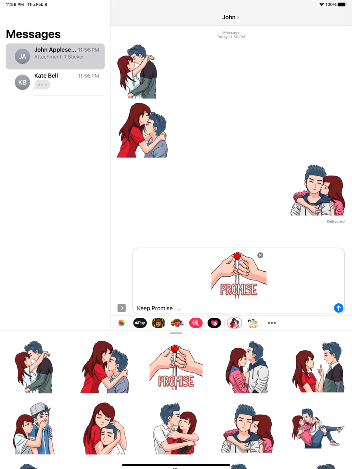 Keep Promises Sticker Pack