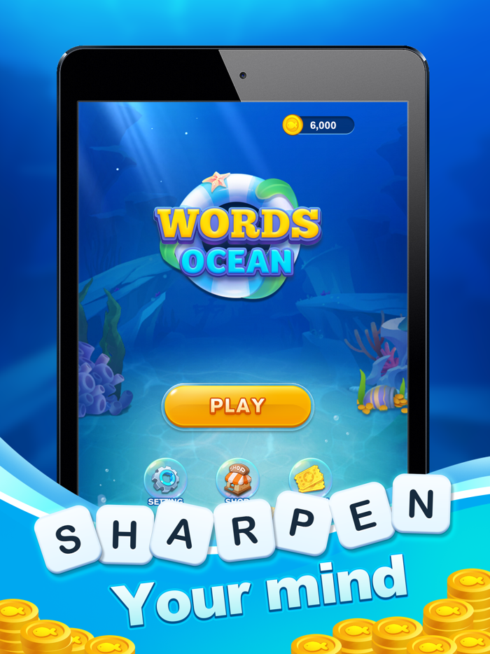 Word Ocean PuzzleFun Game