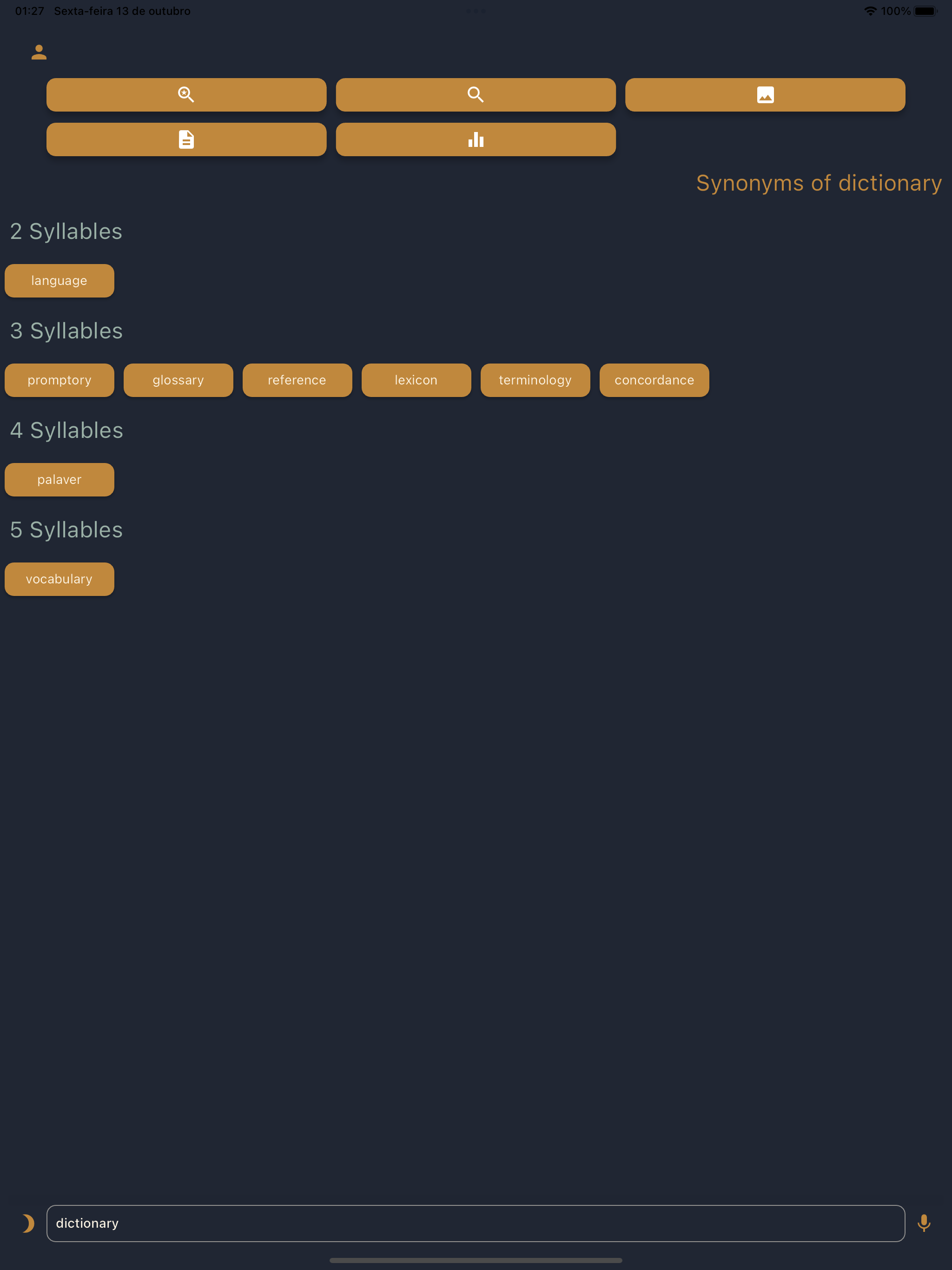 Synonyms English