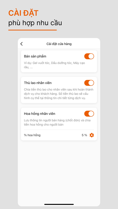 Hasam - Hair salon management Screenshot