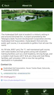 hyderabad golf association iphone screenshot 3