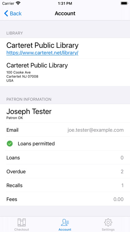 Carteret Library Self-Checkout screenshot-3