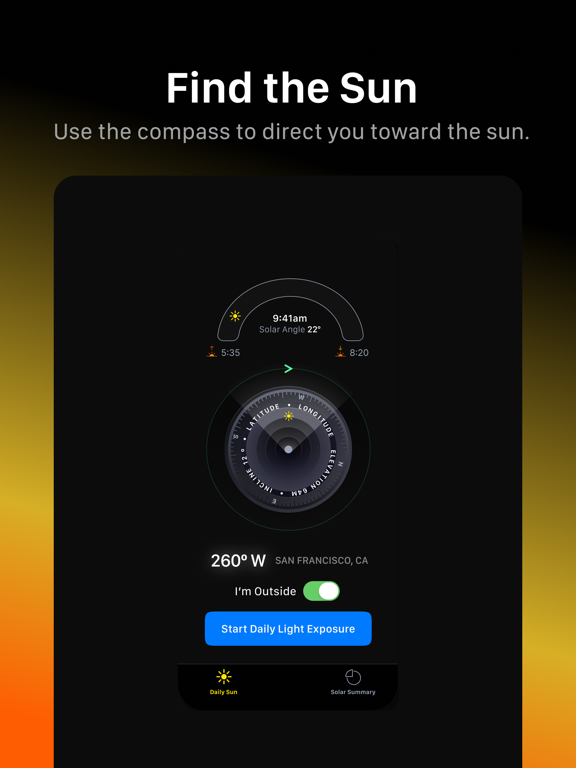 Screenshot #4 pour SunSeek - Find the Sun