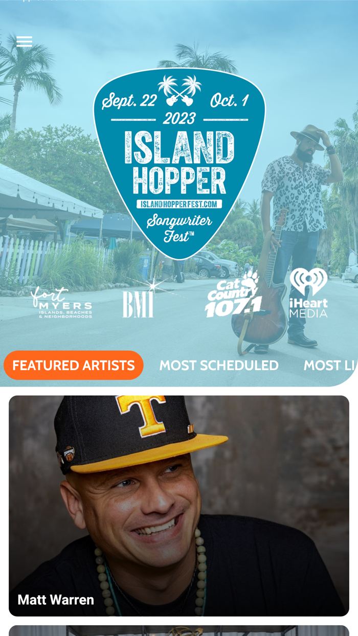 Island Hopper Songwriter Fest