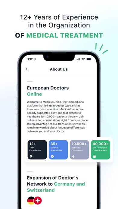 MedicusUnion: Doctors Online Screenshot