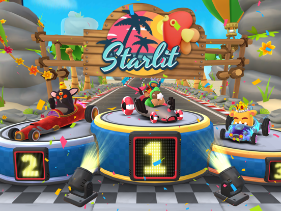 Starlit Kart Racing iPad app afbeelding 10