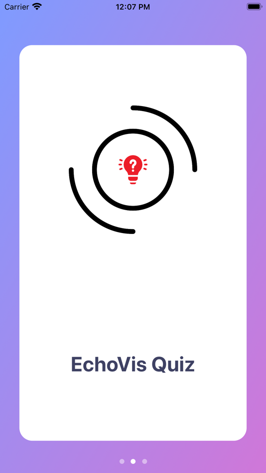 #1. EchoVis Quiz (iOS) 由: Transition Technologies S.A.