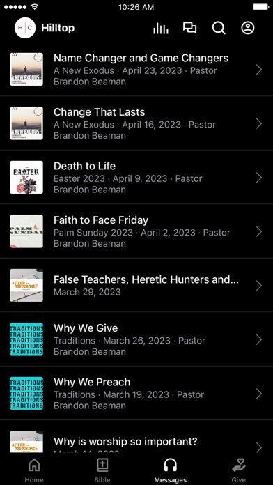 Hilltop.Church Screenshot 2 - AppWisp.com