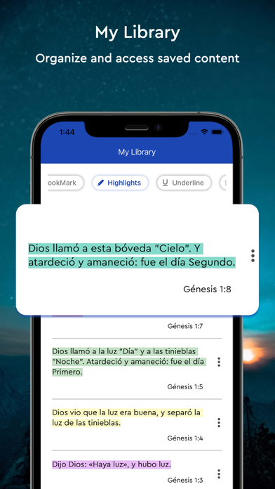 Santa Biblia Mujer KJV Screenshot