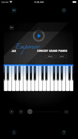 Game screenshot JAX Emporeor Grand Piano apk