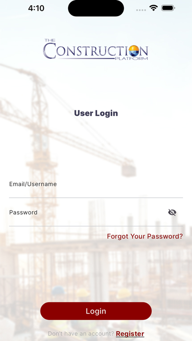 The Construction Platform Screenshot