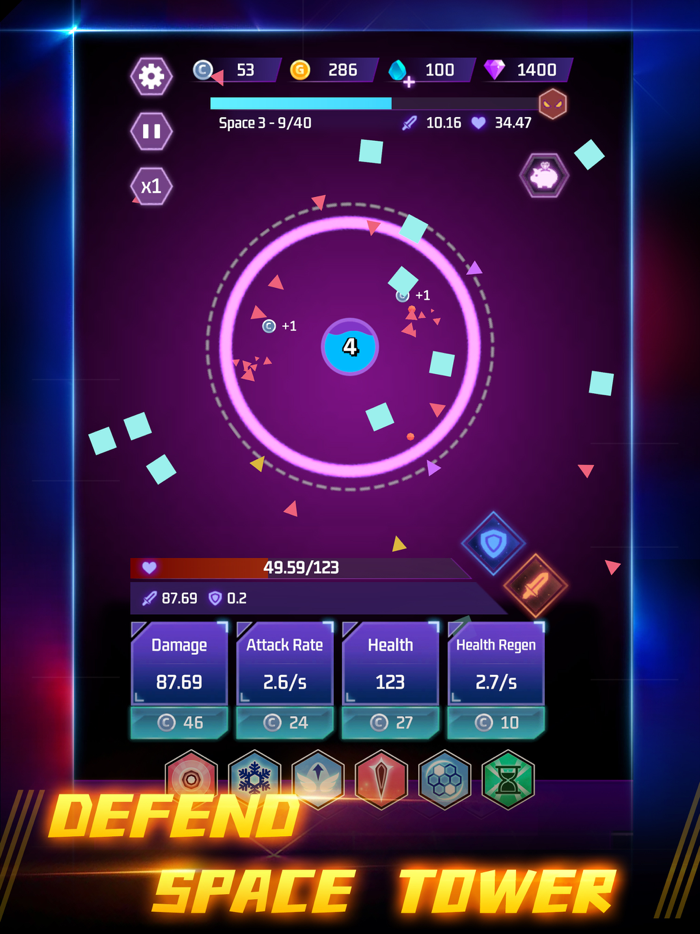 Space Tower - Galaxy Tower TD