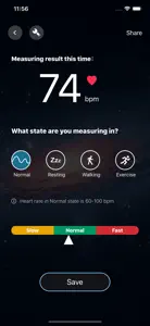Heart Rate Pro-Health  Monitor screenshot #3 for iPhone