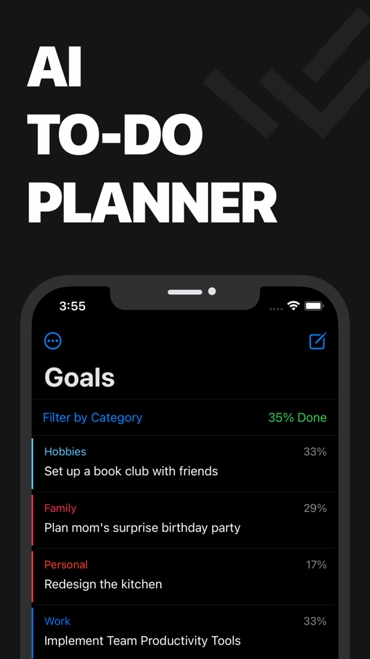 #1. AI Todo Manager - Pivot (iOS) 게시자: Ugur Yasar Kocal