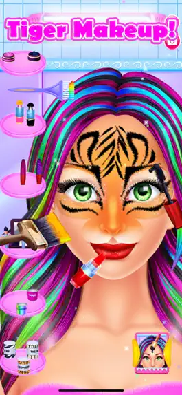 Game screenshot Face Paint Party Makeup Salon apk