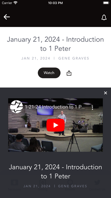 Calvary Chapel Roseville App Screenshot