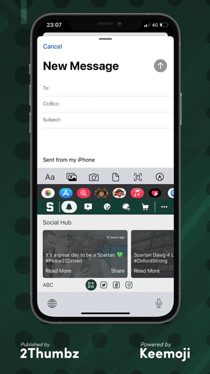 MSU Spartans Official Keyboard screenshot-3