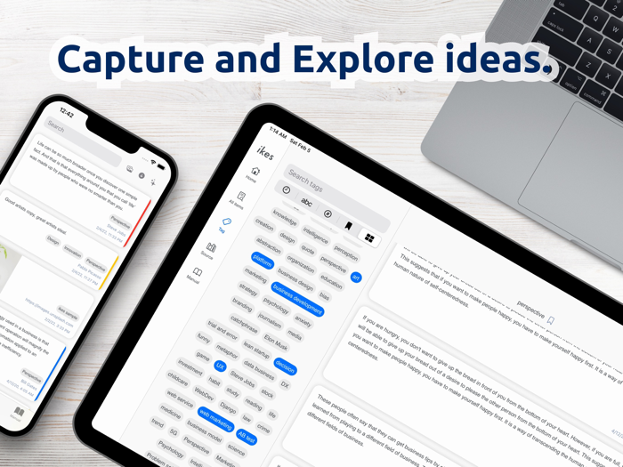 Ikes idea note management