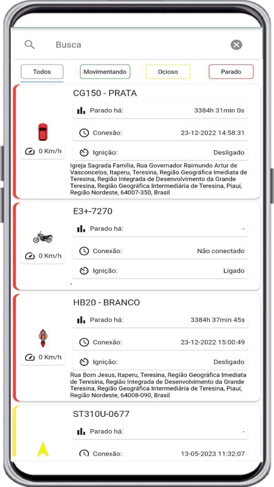 #3. Acesso Tracker (iOS) Podle: CINCO ESTRELAS EMPREENDIMENTOS E PARTICIPACOES LTDA