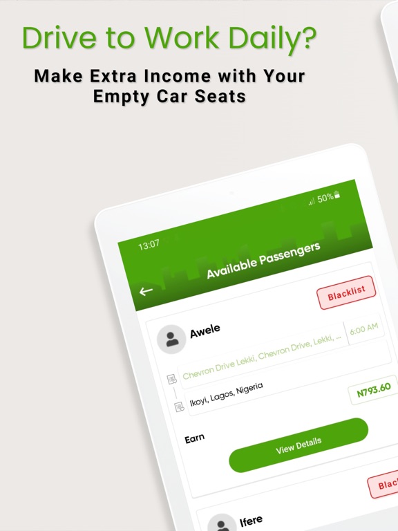 Screenshot #5 pour Parizzo Car Owner – Carpool