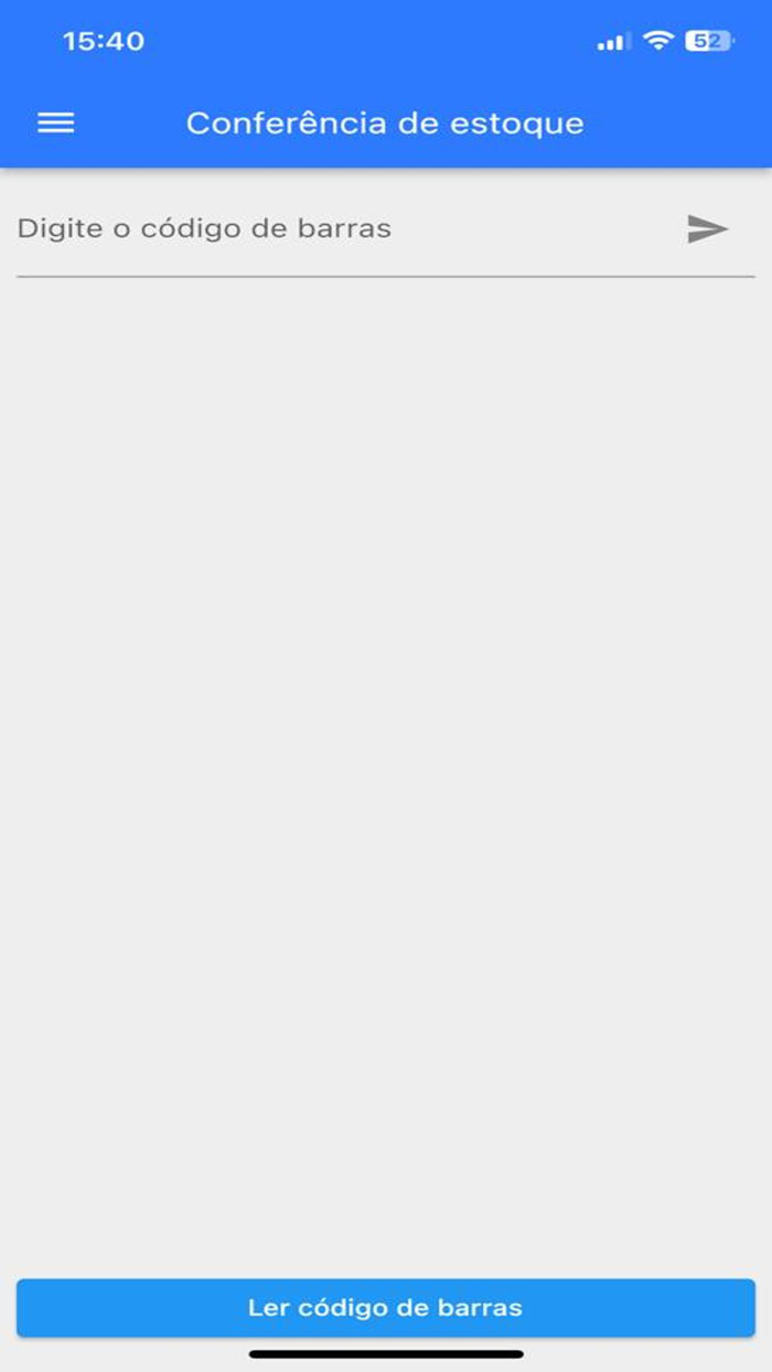 Trier Conferência Estoque