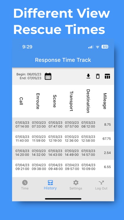 Response Time Track screenshot-4