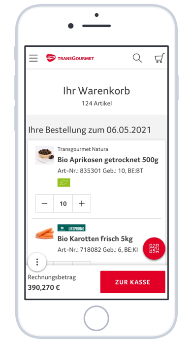 Transgourmet DE Screenshot