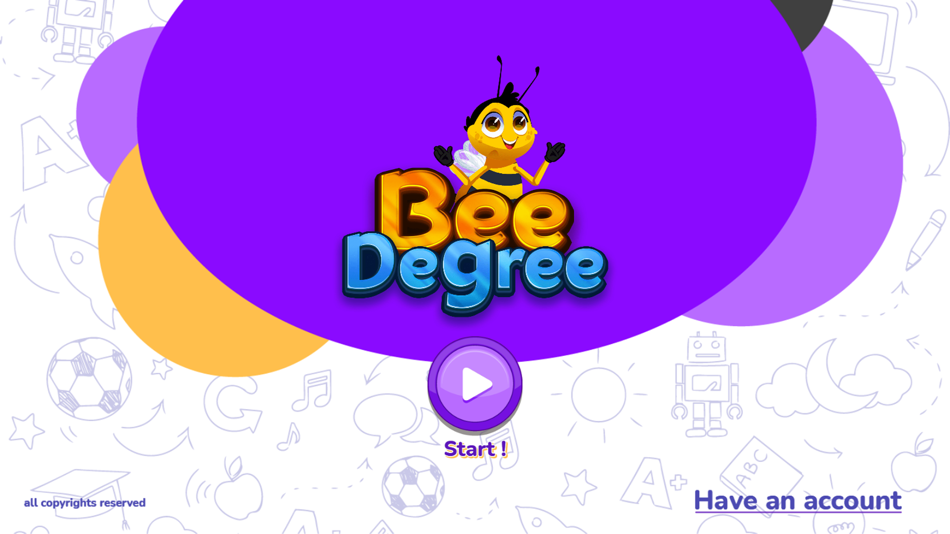 #1. Bee Degree (iOS) 由: George Magly