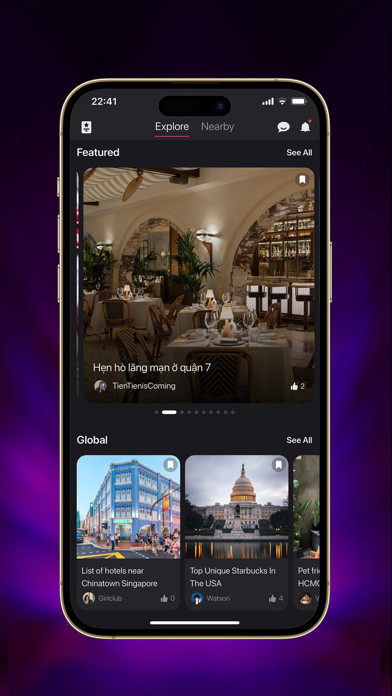Huuk Social Screenshot